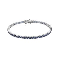 Armband Comete Herr Tennis in Silber UBR988M20